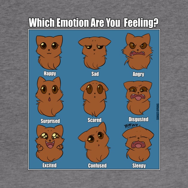 Emotions of A Cat by Sunset-Spring